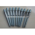 hanger screw,wood thread double head wood screw,double head machine screw